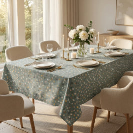 Toalha de Mesa com Padrão de Terrazzo Neutro Moder