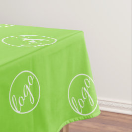Toalha De Mesa Comercialização personalizada de Verde limão neona