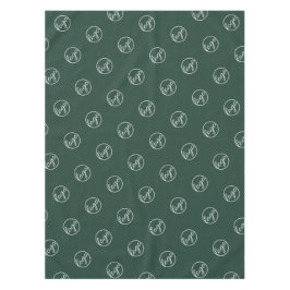 Toalha De Mesa Comércio Verde de Florestas Personalizadas Mostra 