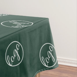 Toalha De Mesa Comércio Verde de Florestas Personalizadas Mostra 