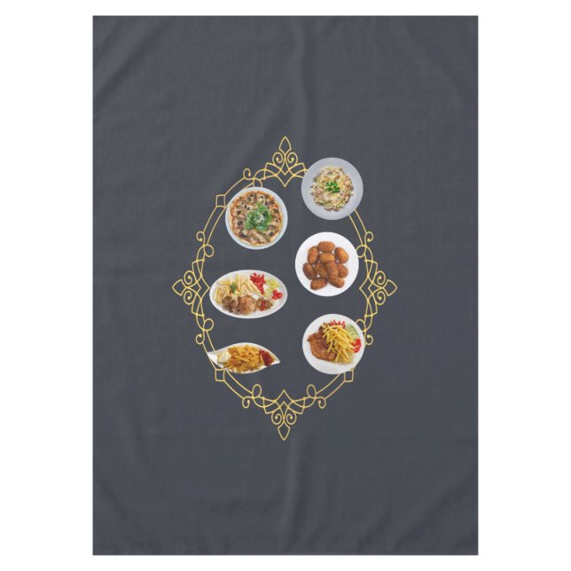 Toalha De Mesa Comida (Frente)