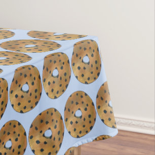 Toalha De Mesa Comida de café da manhã da Rosquinha de bolos de m