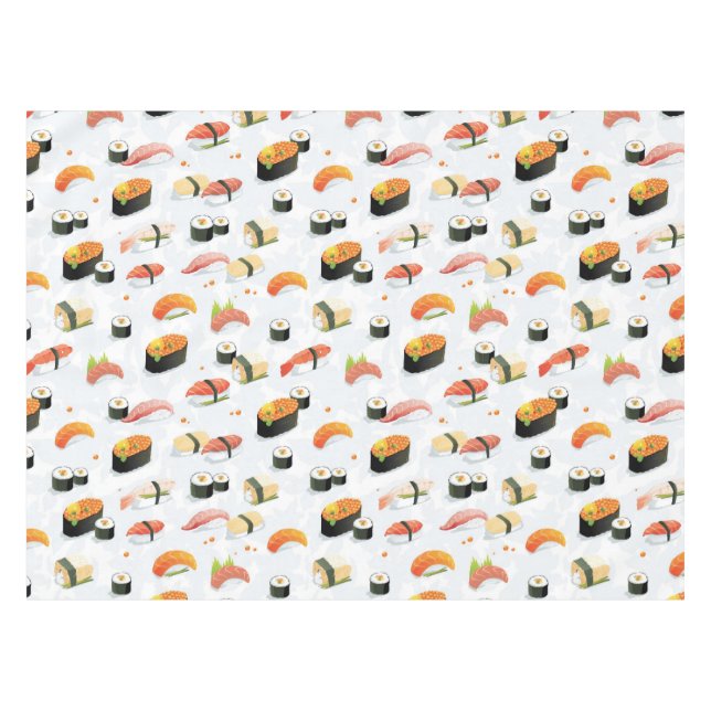Toalha De Mesa Comida japonesa:Padrão Sushi (Frente (Horizontal))