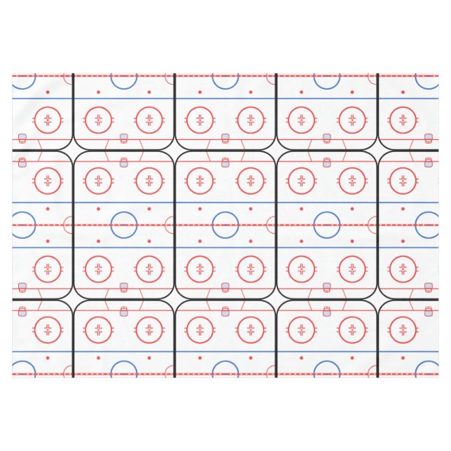 Toalha De Mesa Complemento para Autografo de Rosa de Hockey (Frente (Horizontal))