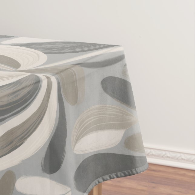 Toalha De Mesa Composição Floral em Gouache Abstrata (Posição Original)