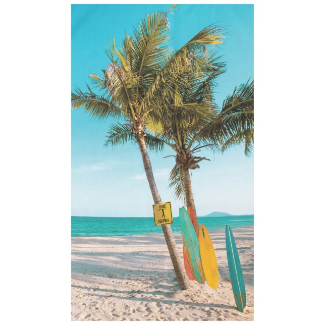 Toalha De Mesa conselhos de surf no travesseiro decorativo de pra (Frente)