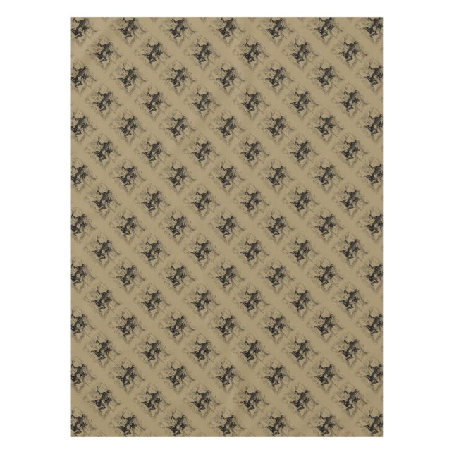 Toalha De Mesa Constelação Aquarius Hevelius 1690 Jan 20 Fev 18 (Frente)