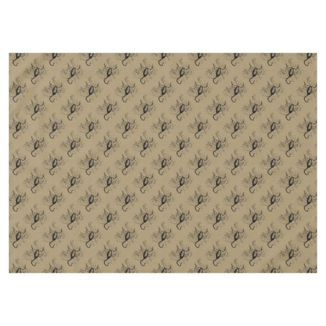 Toalha De Mesa Constelação de Scorpio Hevelius 1690 Out23 -Nov 21 (Frente (Horizontal))