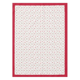 Toalha De Mesa Cor damasco Floral de Natal Festivo