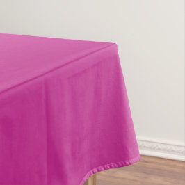 Toalha De Mesa Cor Rosa Fúcsia Real Brilhante Cor Sólida