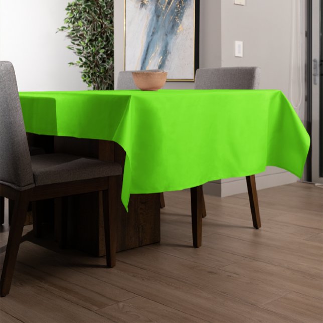 Toalha De Mesa cor verde fluorescente sólida (Criador carregado)