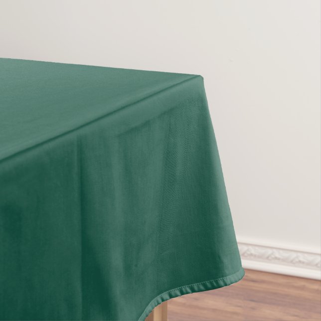 Toalha De Mesa Cor Verde Opala Sólida (Posição Original)