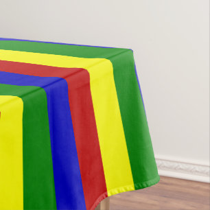 Toalha De Mesa CORES PRIMÁRIAS, STRIPES DE GORDURA-52x70 TABLECLO
