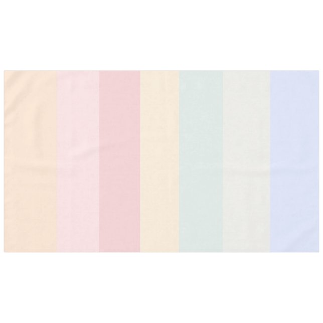 Toalha De Mesa Cores Suaves (Frente (Horizontal))