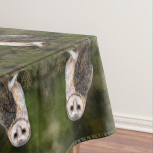 Toalha de Mesa Coruja do Celeiro Ocidental