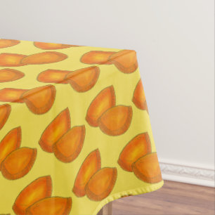 Toalha De Mesa Cozinhar amarelo Comida das partes de carne de bov