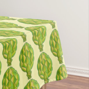 Toalha De Mesa Cozinhar Vegetal do Globo Verde Artichoke