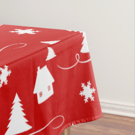 Toalha De Mesa Cozy Winter Wonderland Patteray Tablecloth