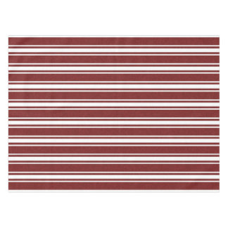 Toalha De Mesa Cranberry Listrado Duplo Manchado