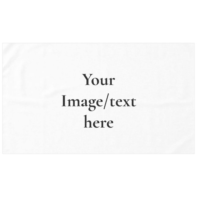 Toalha De Mesa Create Your Own  (Frente (Horizontal))