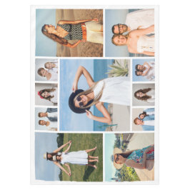 Toalha De Mesa Create Your Own 11 Photo Collage