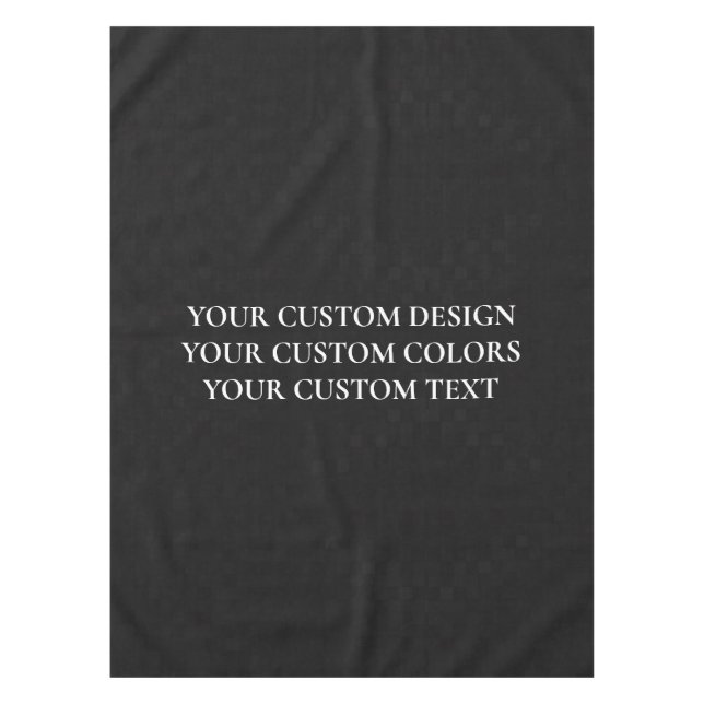 Toalha De Mesa Crie seu próprio personalizado (Frente)