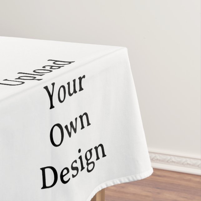 Toalha De Mesa Crie seu próprio simples personalizado 52"x70" (Posição Original)