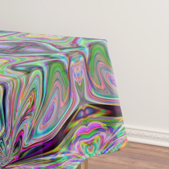 Toalha De Mesa Cromo Iridescente Doze (Posição Original)