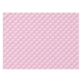 Toalha De Mesa Cruz Chi Ro Rosa Tiled em Rosa