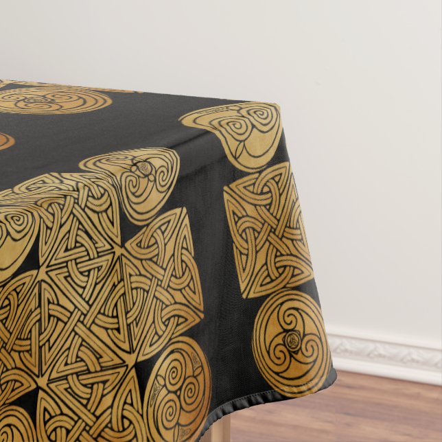 Toalha De Mesa Cruz de Entrelaçamento Celta (Posição Original)