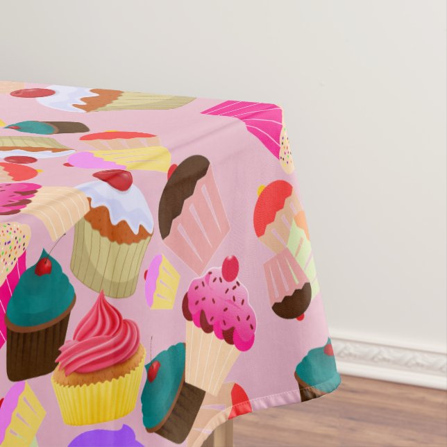 Toalha De Mesa Cupcake (Posição Original)