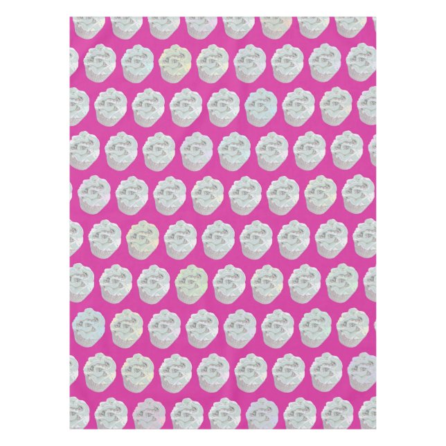 Toalha De Mesa Cupcakes de Fosco de açúcar (Frente)