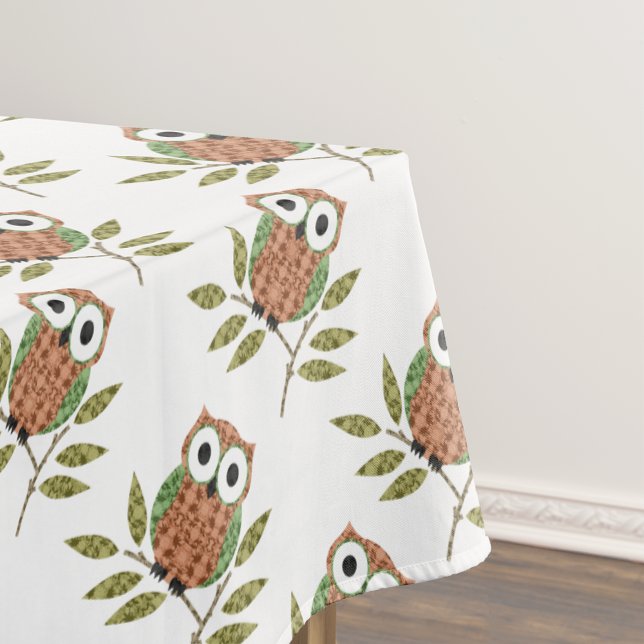 Toalha De Mesa Cute Owl Tablecloth (Criador carregado)