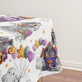Toalha De Mesa Cute Spooky Halloween