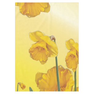 Toalha De Mesa Daffodil amarelo do narciso