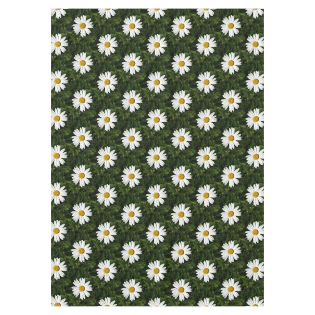 Toalha De Mesa Daisy Bloom padrão sem falhas + suas ideias (Frente)