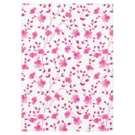 Toalha De Mesa Daisy Floral Tablecloth, cor-de-rosa elegante
