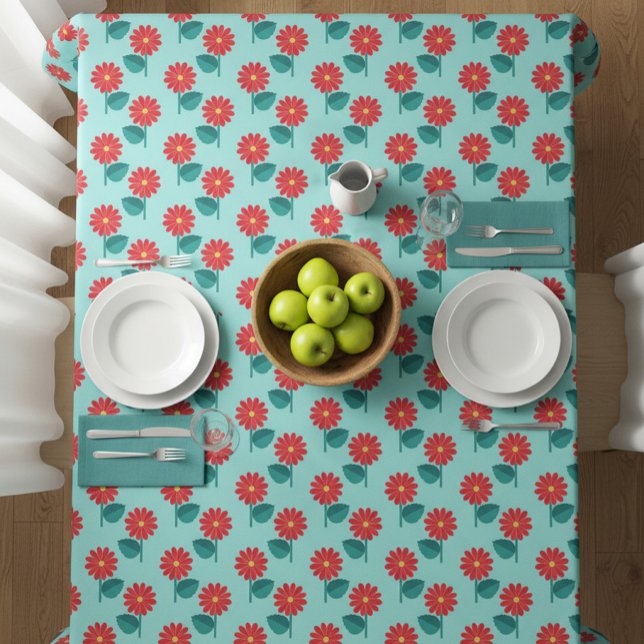 Toalha De Mesa Daisy Pattern Tablecloth (Criador carregado)