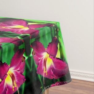Toalha De Mesa Daylly Flower Close Abstrato
