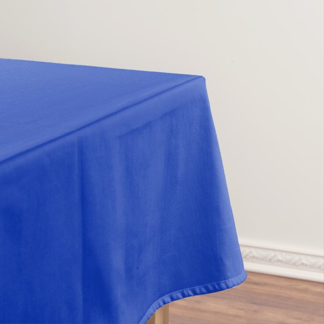 Toalha de Mesa de Algodão Azul Real para Homens, M (Posição Original)