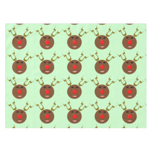 Toalha de mesa de Natal Cibernético para Rena