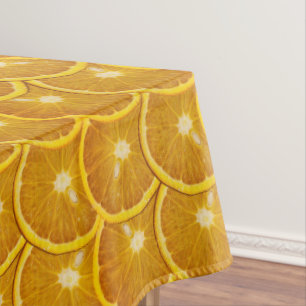 TOALHA DE MESA DÉBITO DE LARANJA DELICIOSO