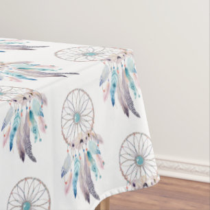 Toalha De Mesa Decado de Dreamcatcher Boêmian Pastel Bohemian