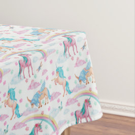 Toalha De Mesa Decorações de Festa de aniversário Unicórn
