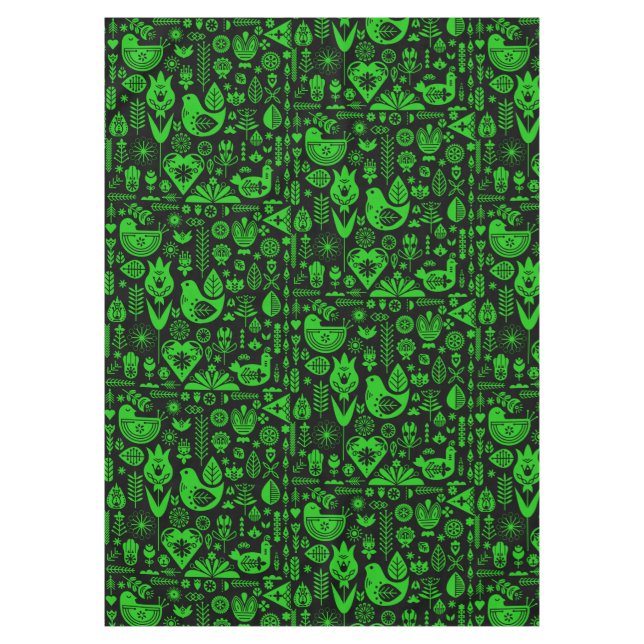 Toalha De Mesa Decorações Nórdicas de Natal Escandinavo (Frente)