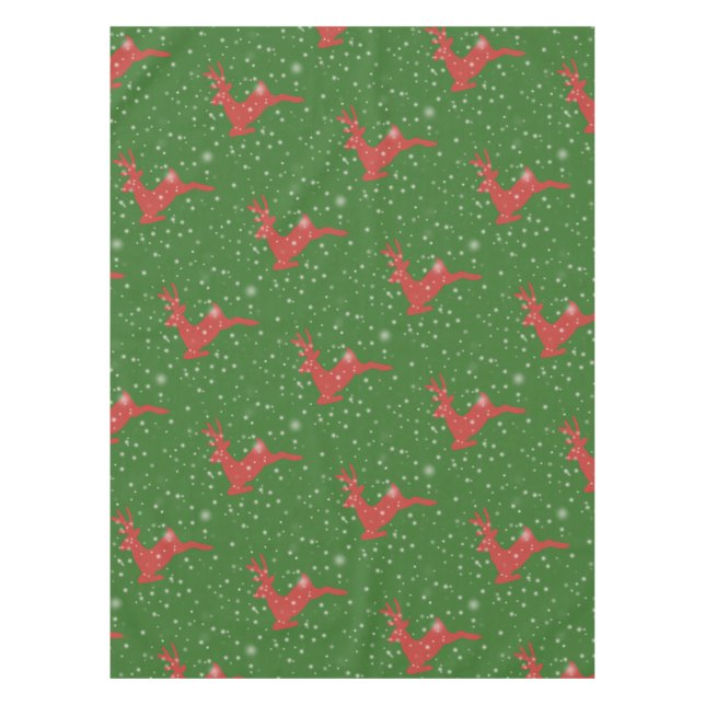 Toalha De Mesa Deer Winter Holidays Baby Jersey Bodysuit (Frente)