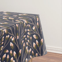 Delicate Pink Buds on Brown Branches