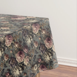 Toalha De Mesa Demônios da Delinquência - Padrão Médio Gótico