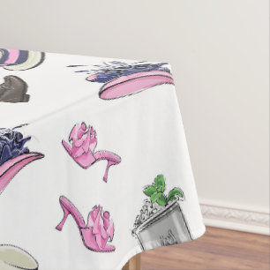 Toalha De Mesa Derby Party Attyre Mint Julep Horsferes