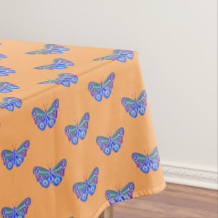 Toalha De Mesa Desenho da borboleta púrpura